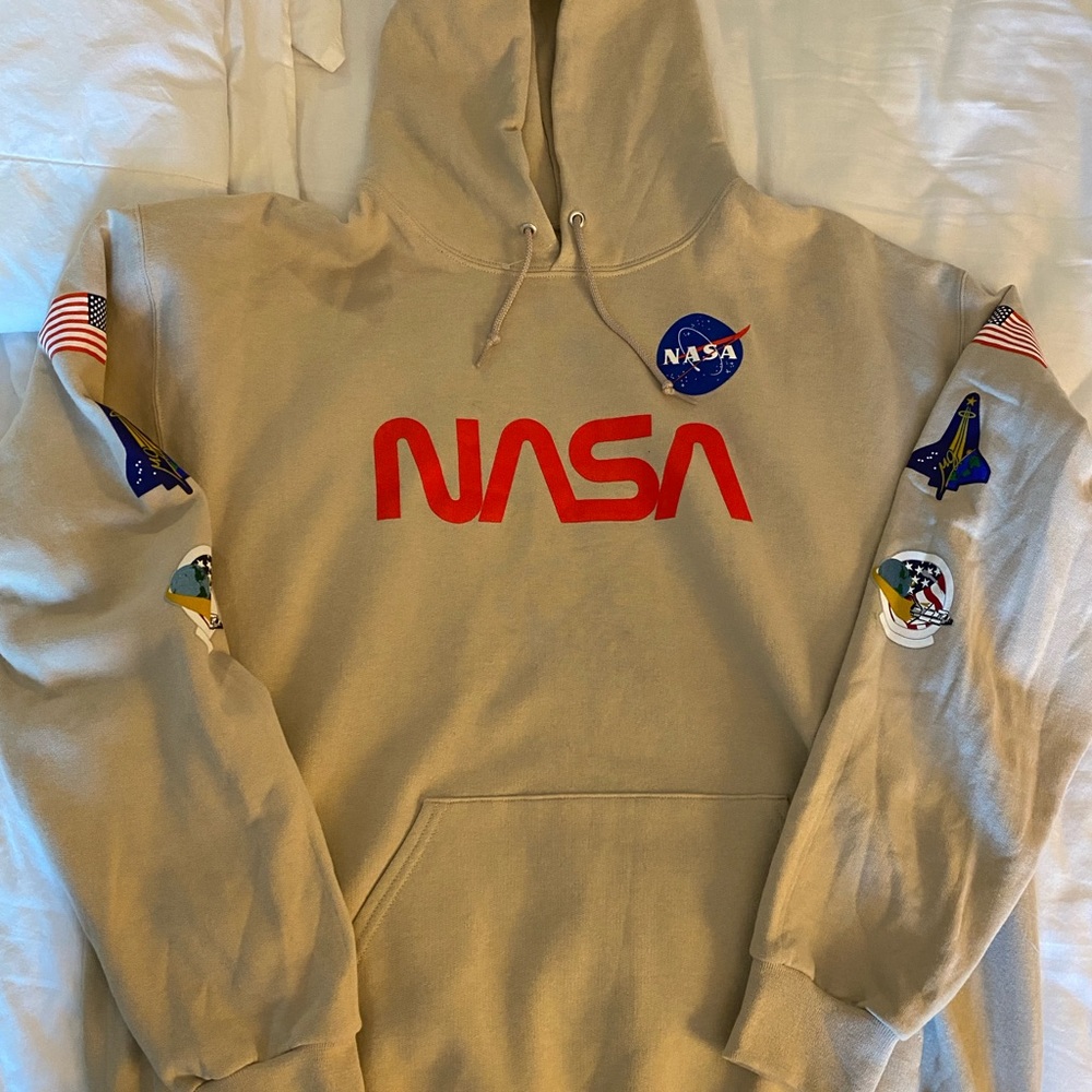 COPY - Nasa Mens Hoodie with Patches